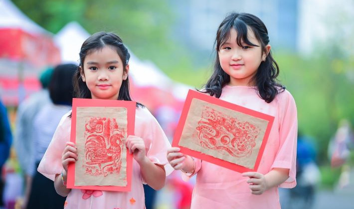 Chợ tết - Nét đẹp Văn hóa truyền thống Văn hóa Việt tại Ciputra Hà Nội